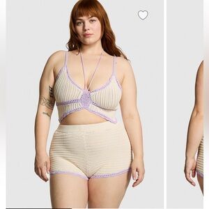 Crochet Butterfly Top and Shorts